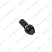 Boton interruptor ON-OFF Negro 12mm