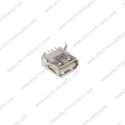 Conector USB Hembra tipo A para soldar en placa