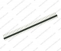 40 Pin Macho (Male Header) a 2.54mm Negro