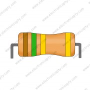 Resistencia 150K Ohm 1/4W - 5%