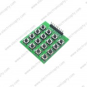 Teclado Matriz 16 Botones 4x4 con Pin Header