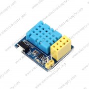 Base para Tarjeta WI-fi ESP8266 con Sensor de temperatura DHT11