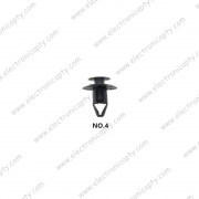 Clip Plastico tipo tornillo para Auto 20mm x 8mm x 19mm