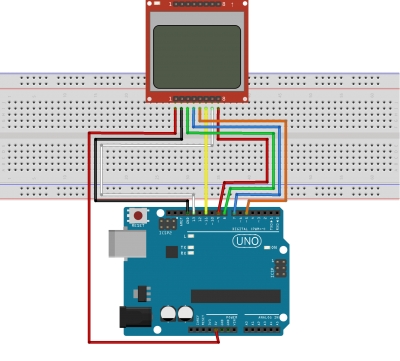 COMO CONECTAR UN LCD 5100 AL ARDUINO